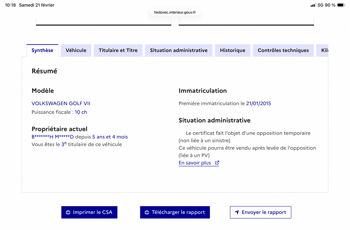 Volkswagen Golf d'occasion