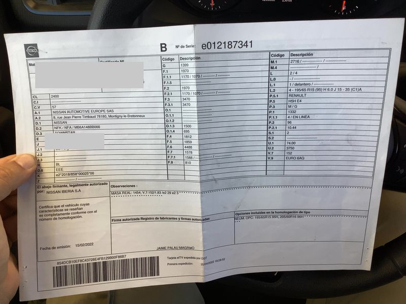 Nissan Townstar 1.3 DIG-T L1 2,0t Tekna — zdjęcie 16