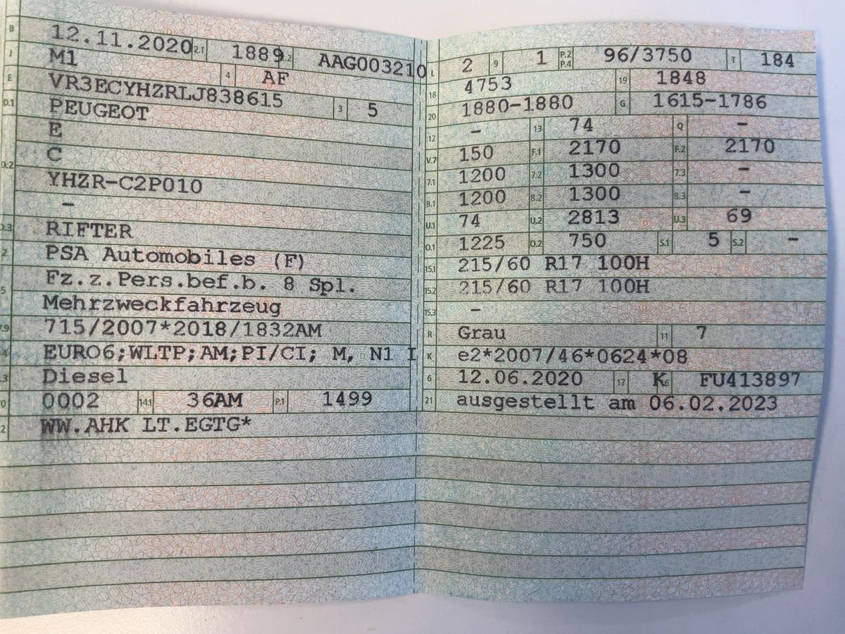 Peugeot Rifter d'occasion