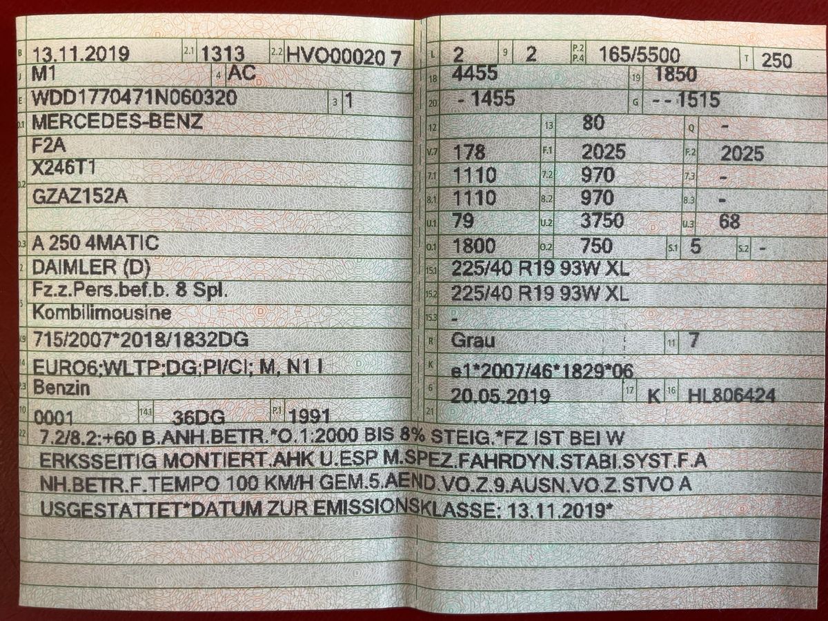 Mercedes-Benz A-Klasse A 250 4Matic Progressive