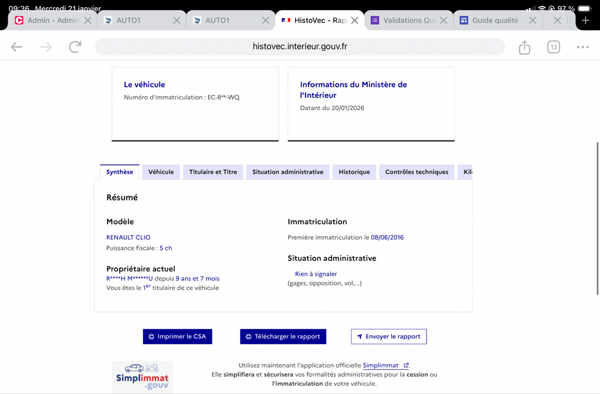 Renault Clio d'occasion