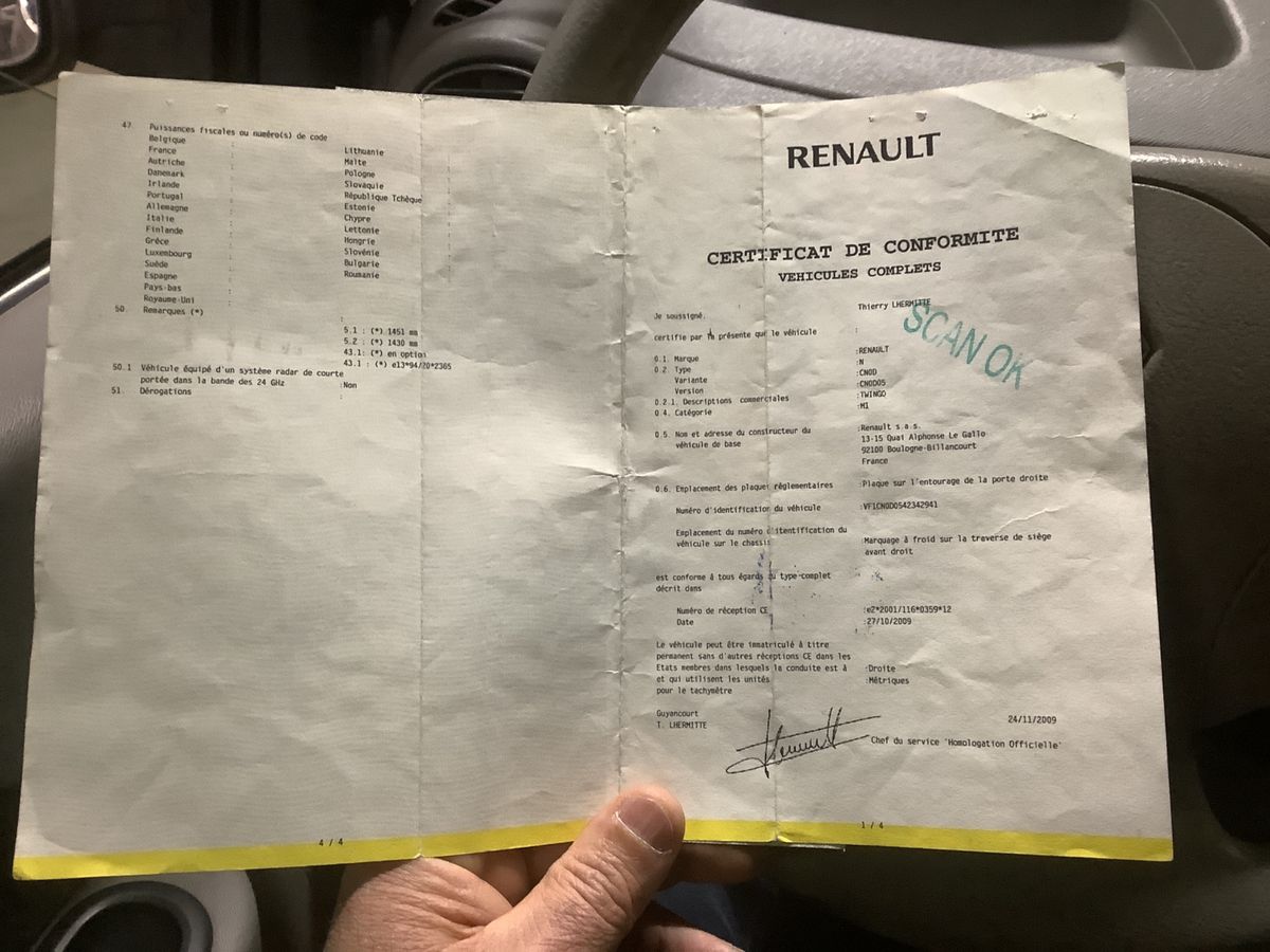 Renault Twingo d'occasion