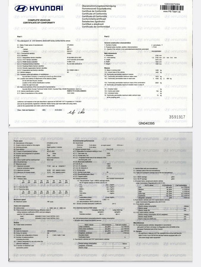 Hyundai IONIQ d'occasion