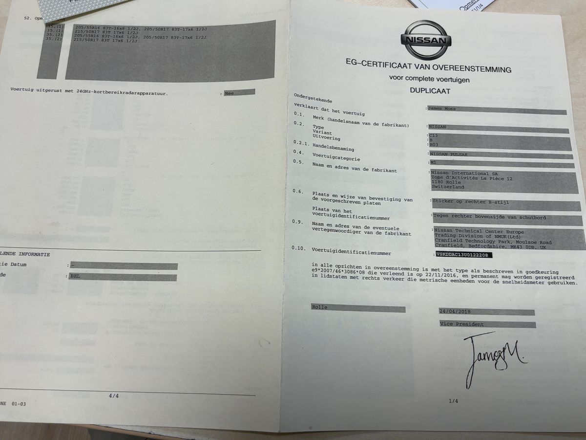 Nissan Pulsar d'occasion