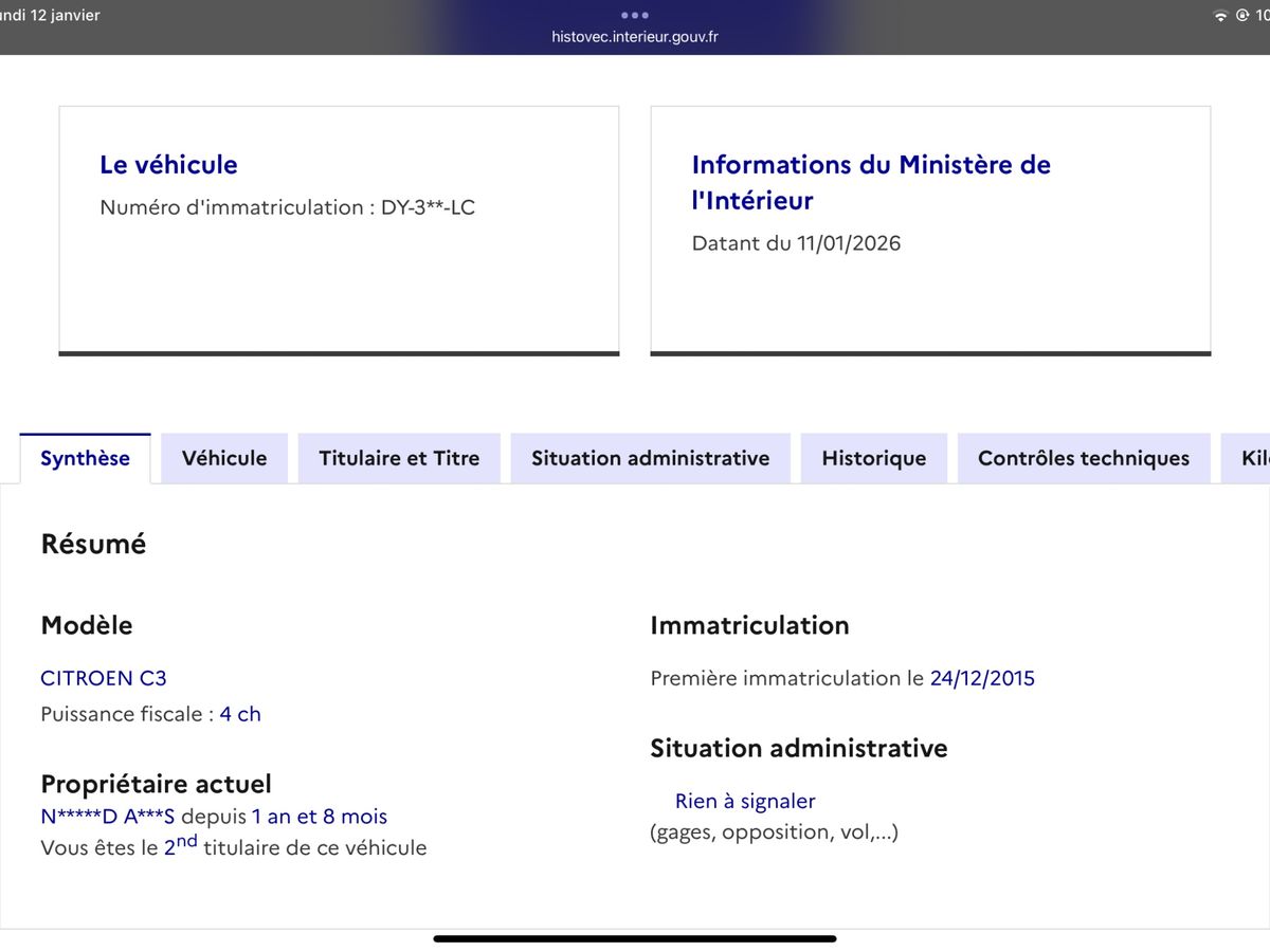 Citroen C3 d'occasion