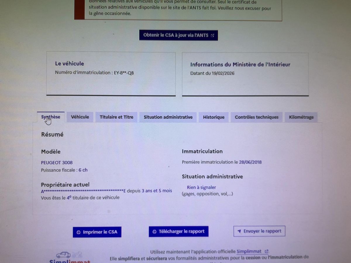 Peugeot 3008 d'occasion