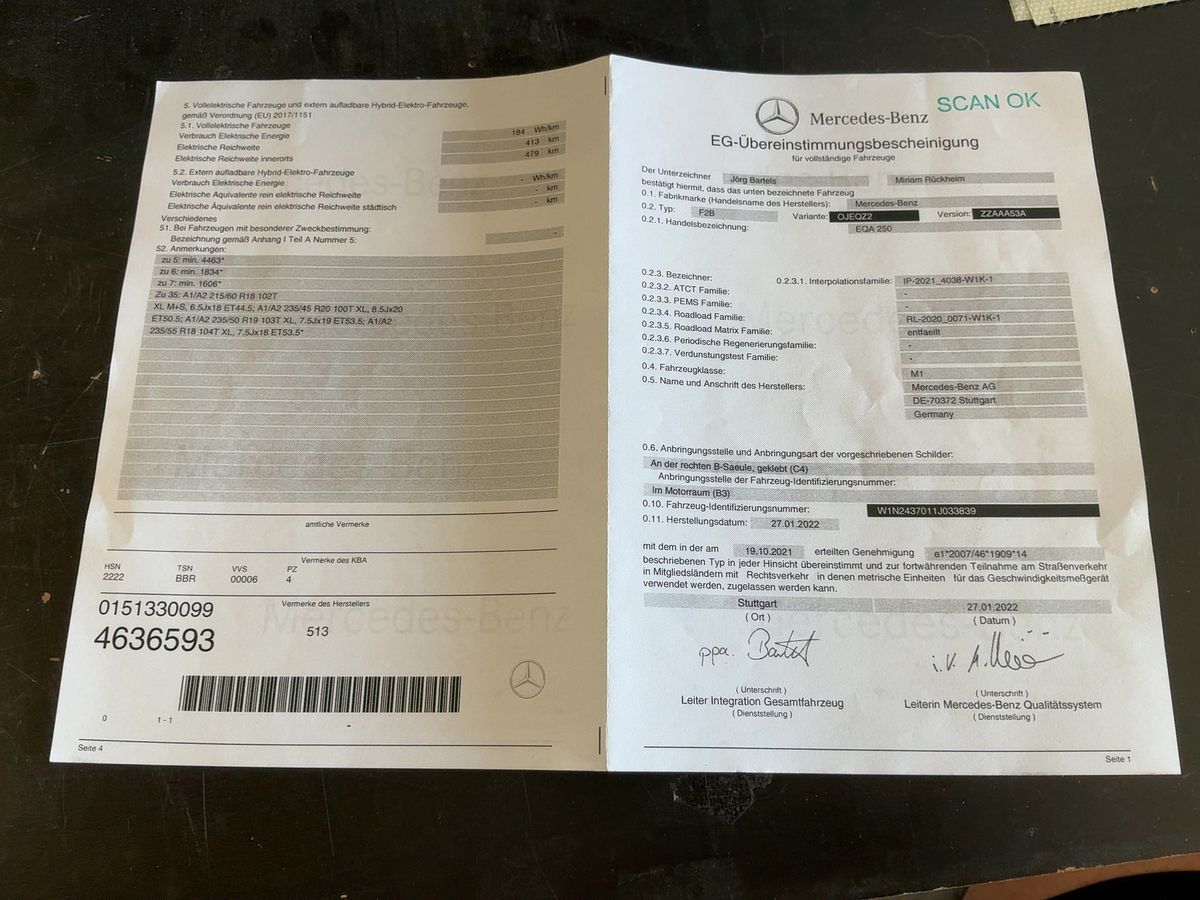 Mercedes-Benz EQA d'occasion