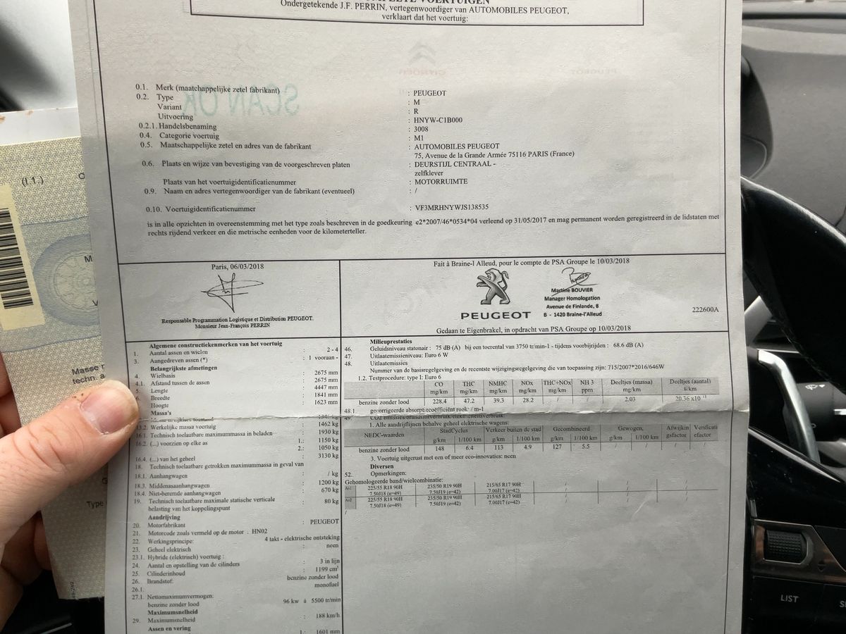 Peugeot 3008 d'occasion