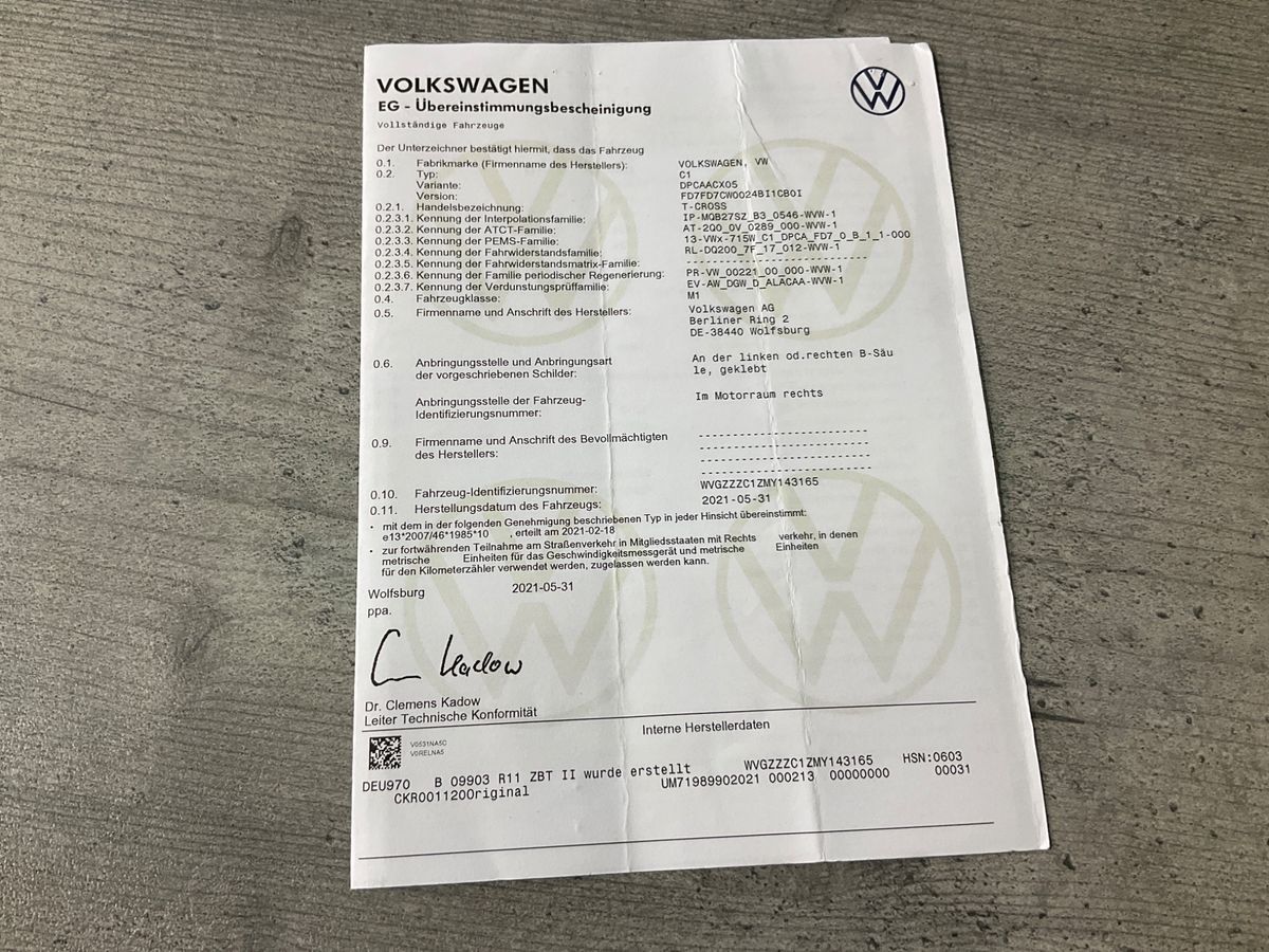 Volkswagen T-Cross d'occasion