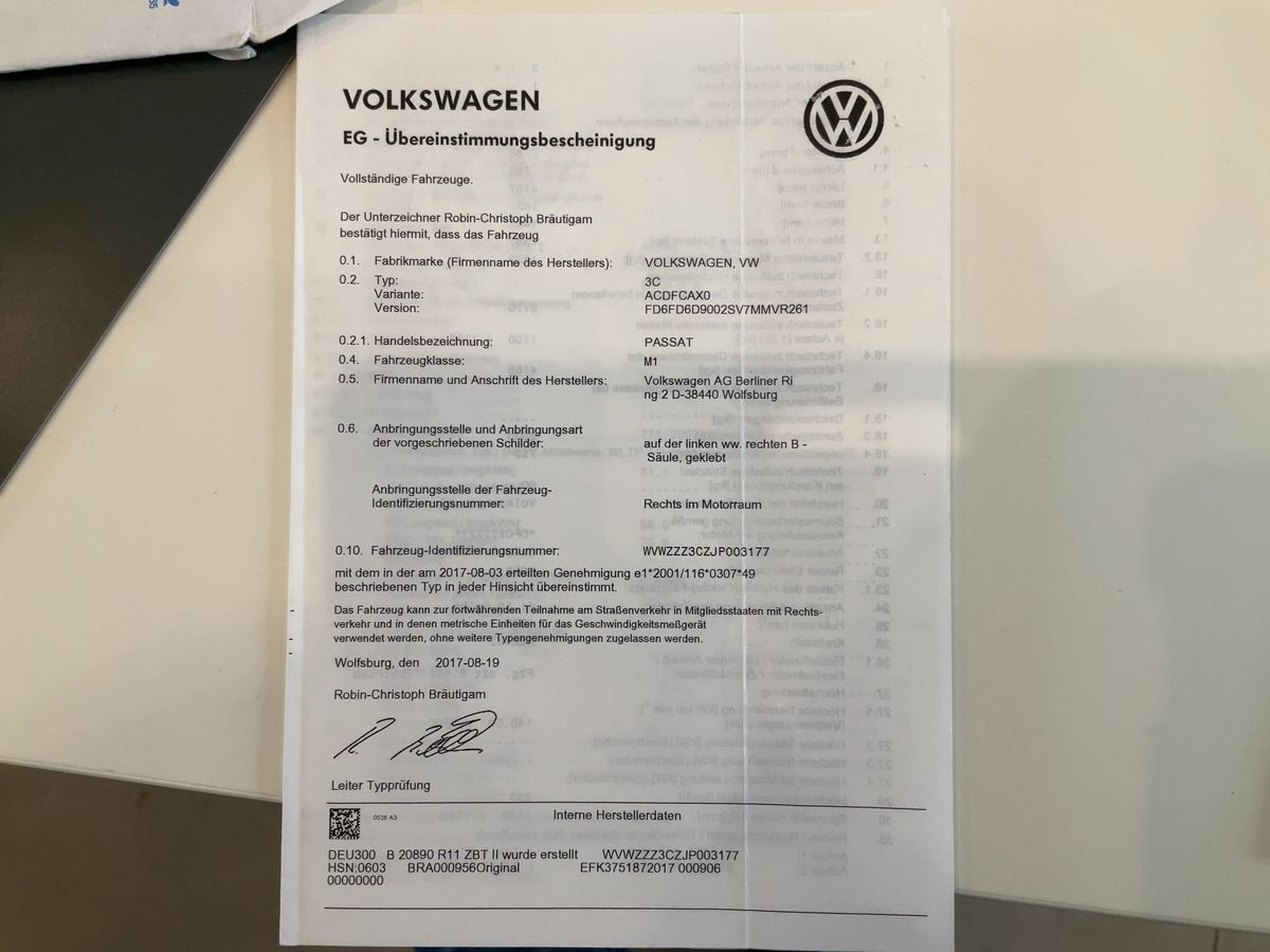 Volkswagen Passat d'occasion