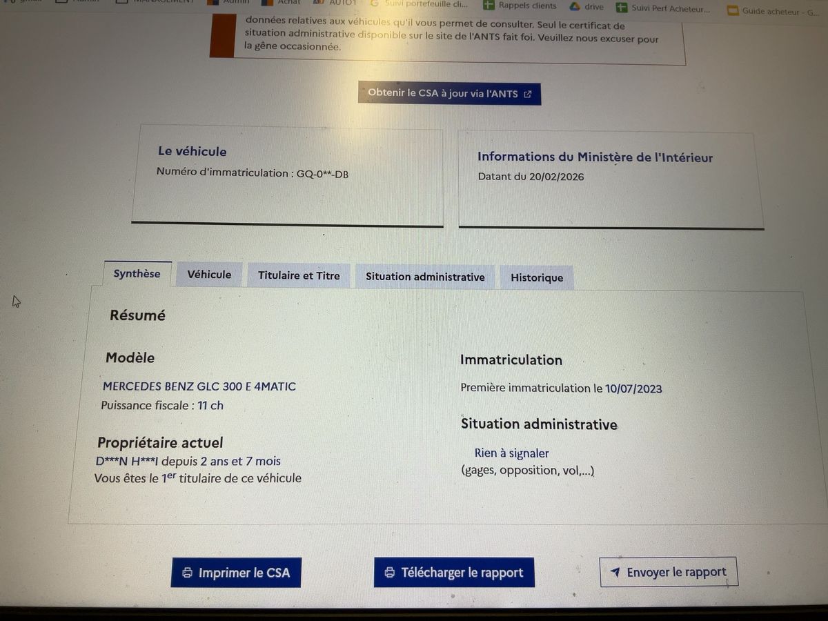 Mercedes-Benz GLC-Klasse d'occasion