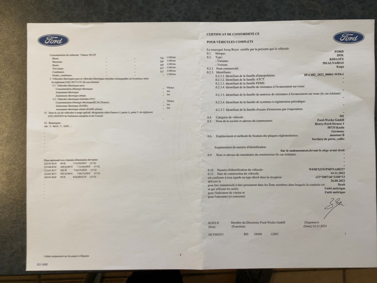 Ford Kuga d'occasion