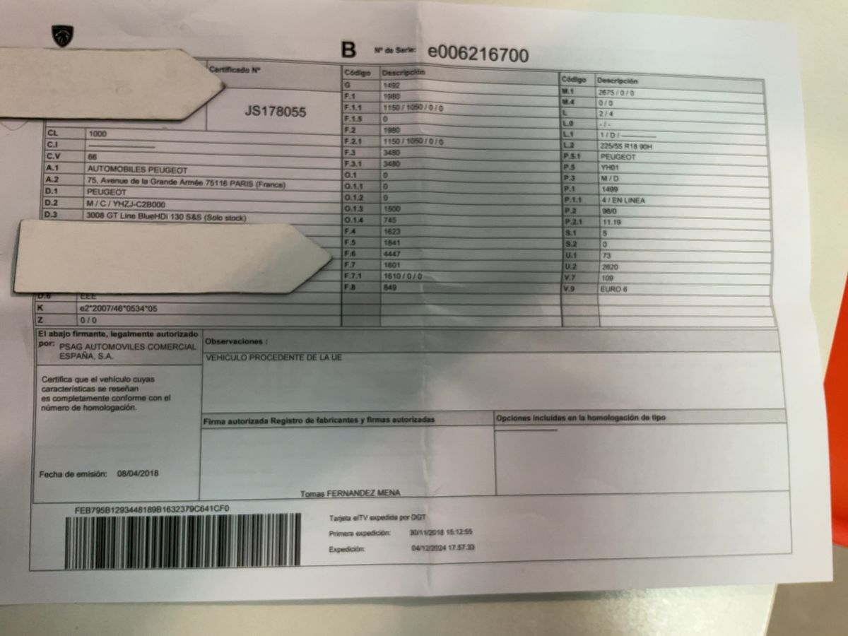 Peugeot 3008 d'occasion