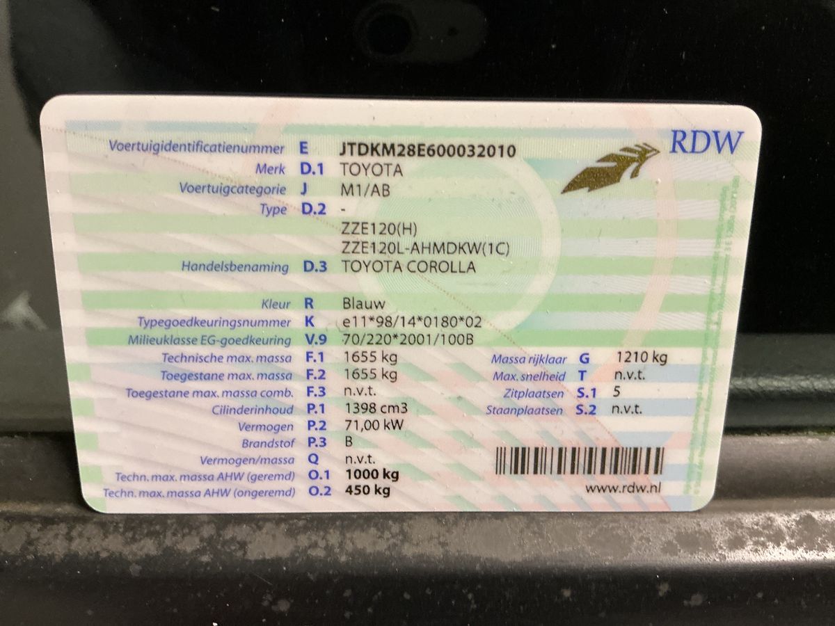 Toyota Corolla 1.4 Terra