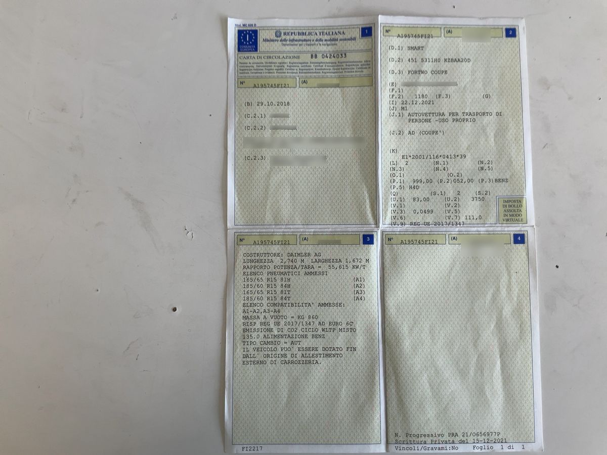 Smart fortwo d'occasion