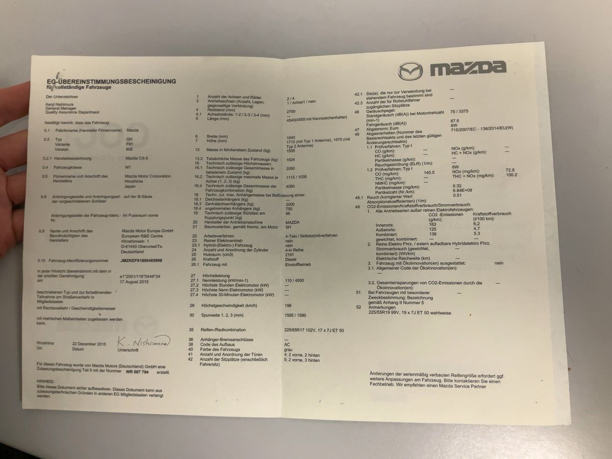 Mazda CX-5 d'occasion