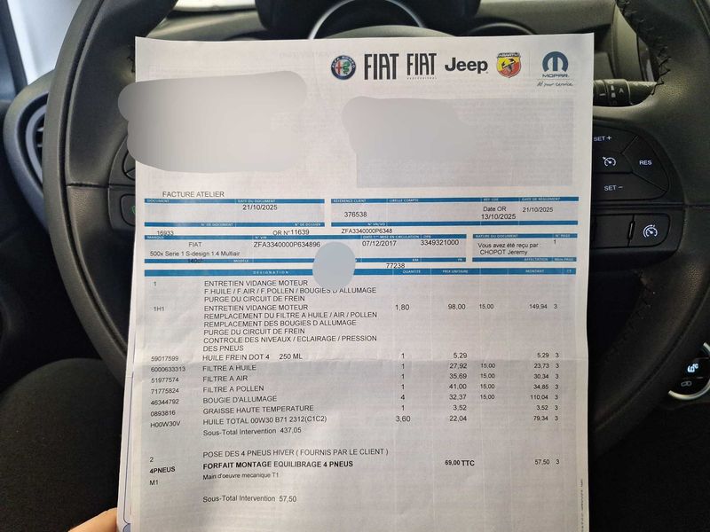 Fiat 500X 1.4 Turbo S-Design — zdjęcie 20