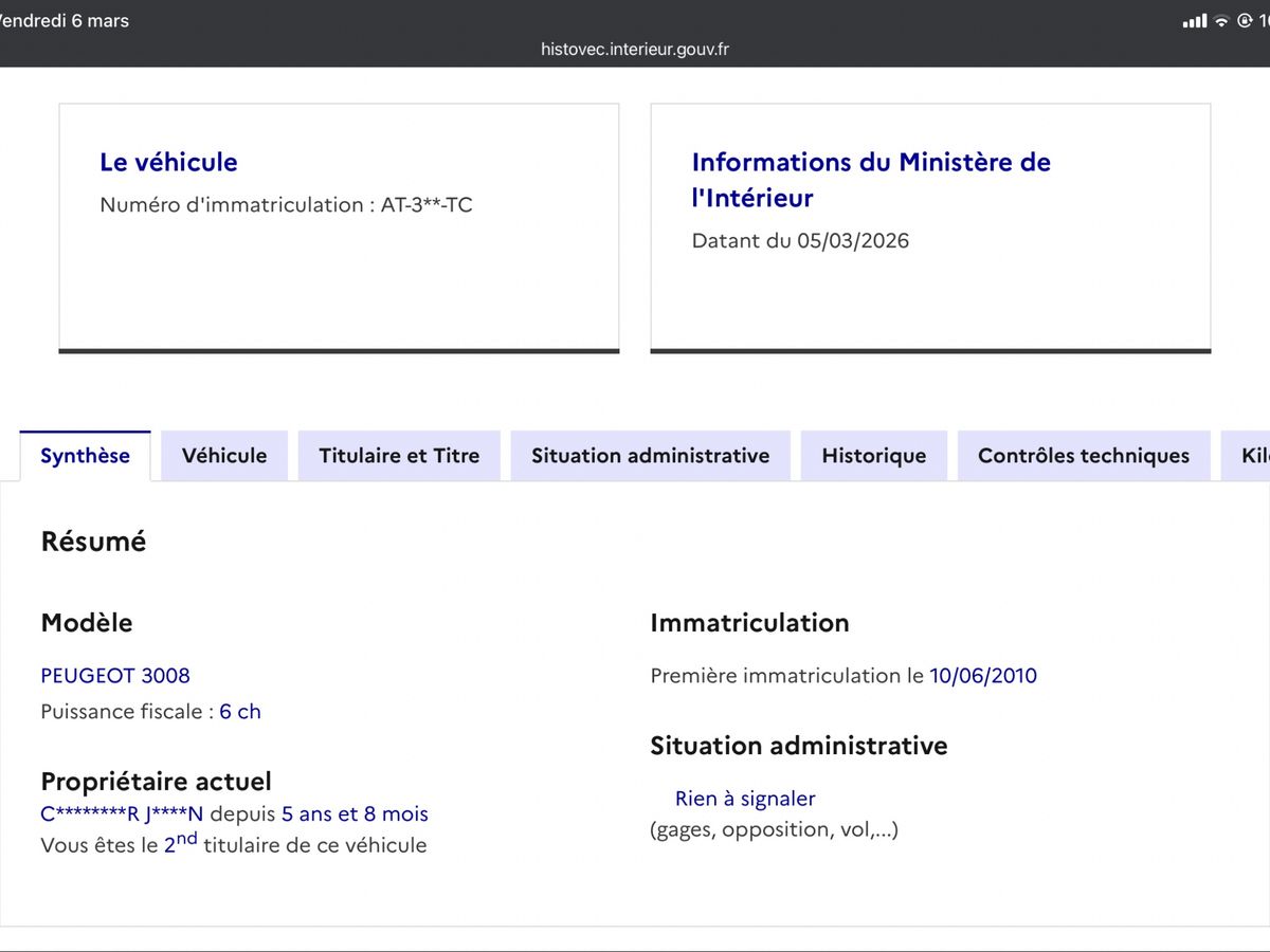 Peugeot 3008 d'occasion