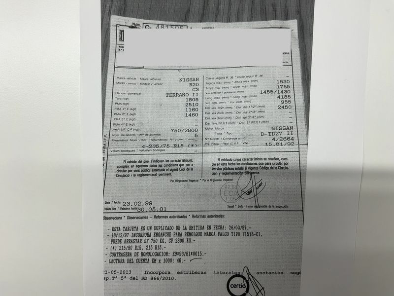 Nissan Terrano 2.7 Turbodiesel Basis — zdjęcie 16