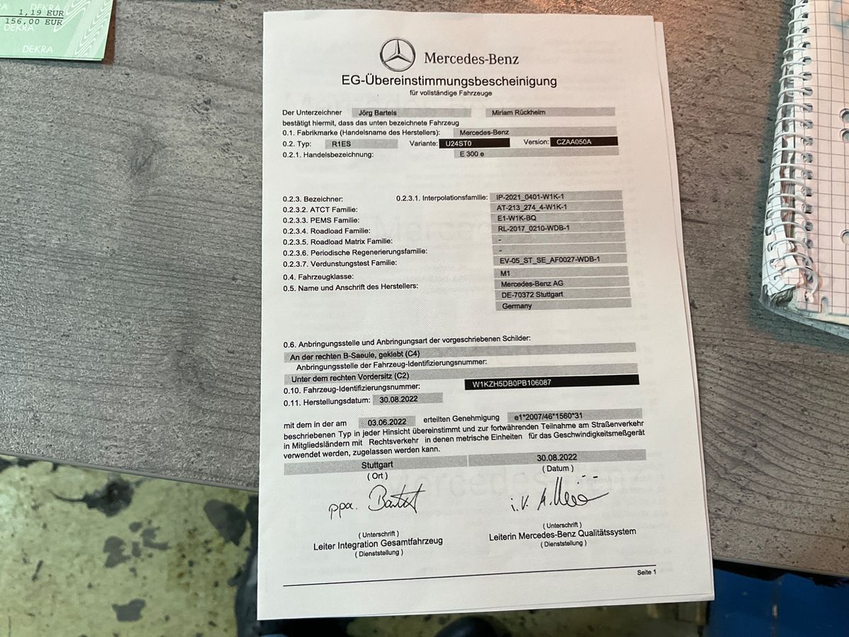 Mercedes-Benz E-Klasse d'occasion