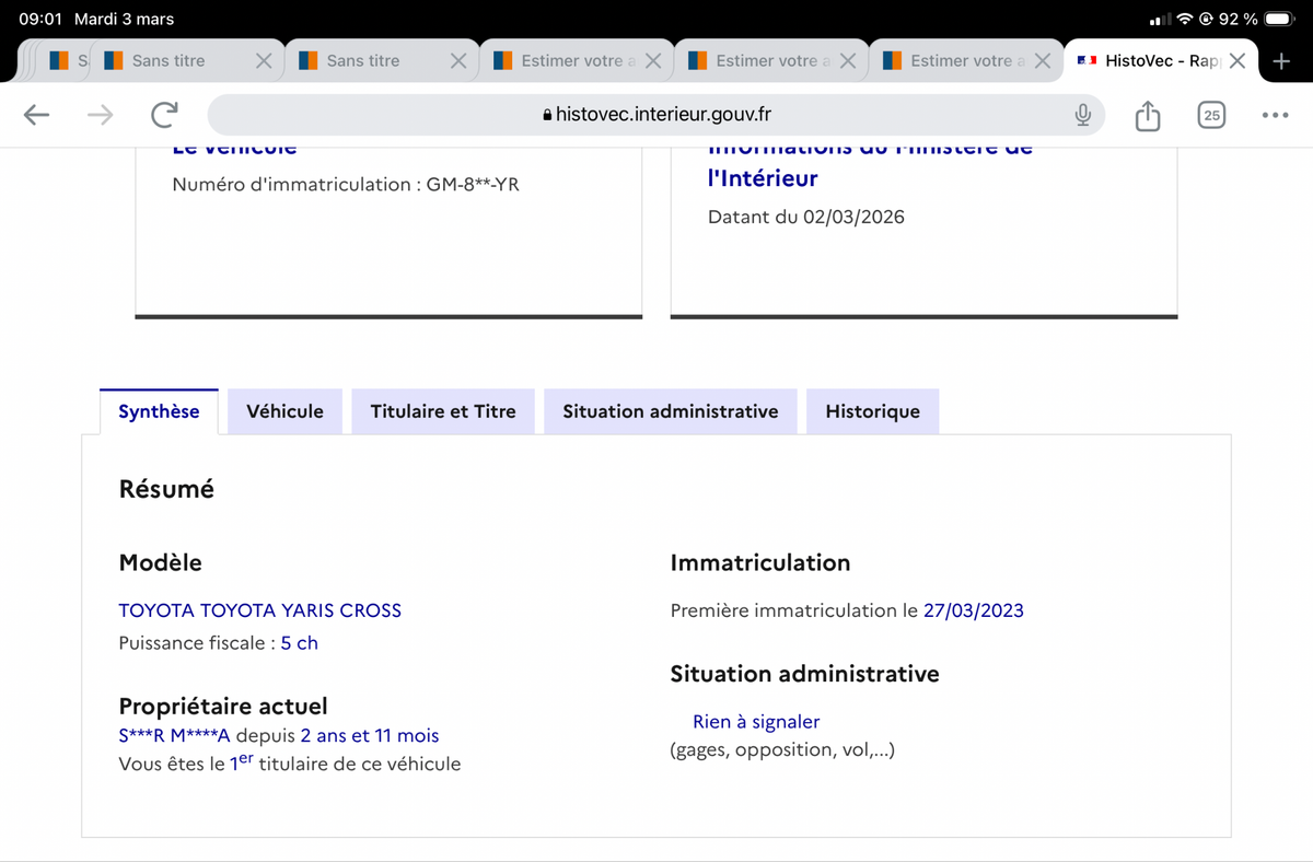 Toyota Yaris d'occasion