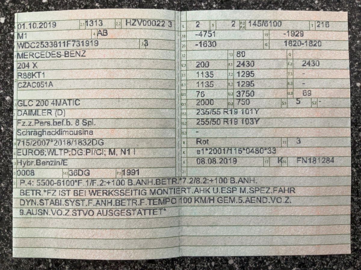 Mercedes-Benz GLC-Klasse d'occasion