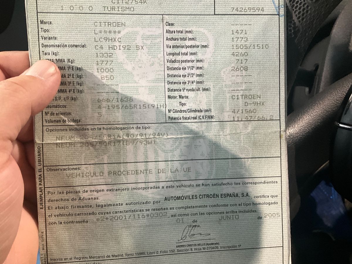 Citroen C4 1.6 HDi Advance