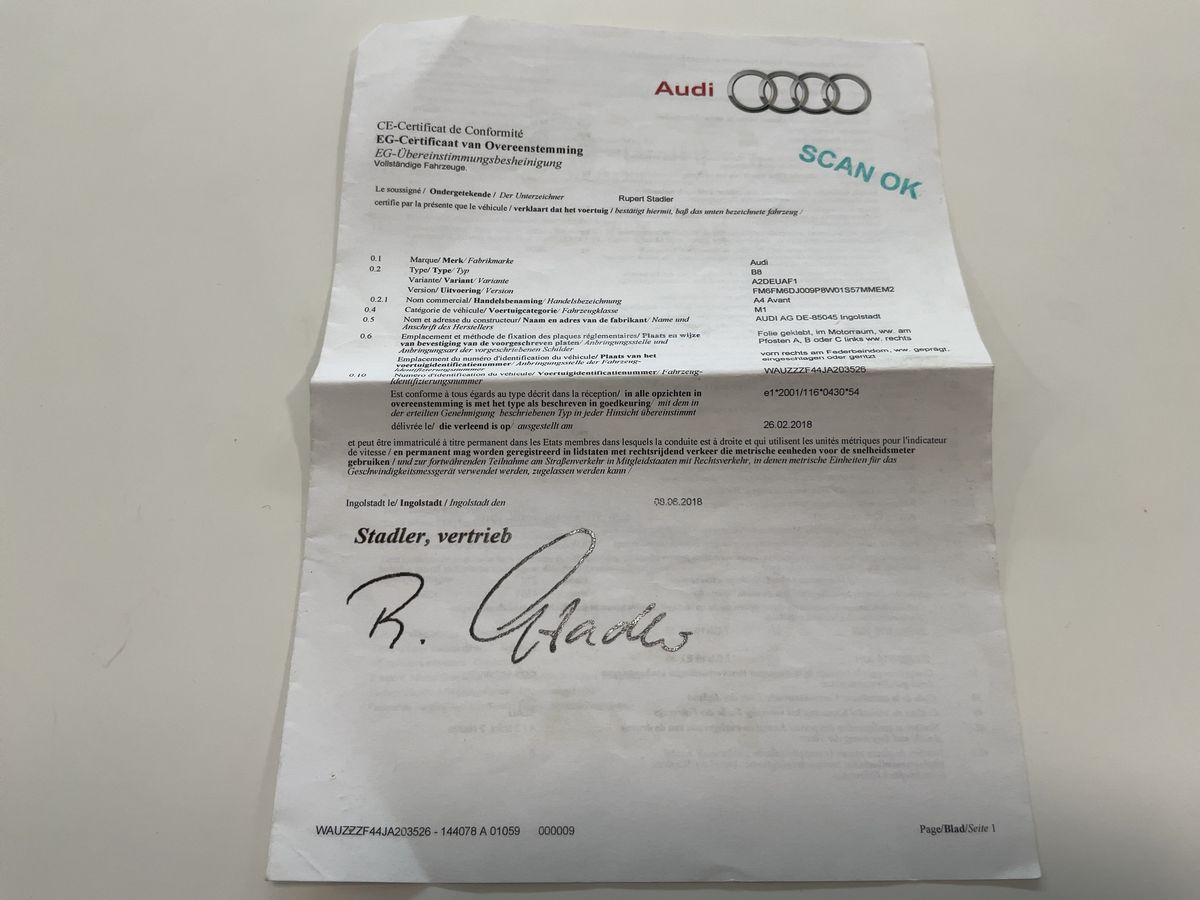 Audi A4 d'occasion