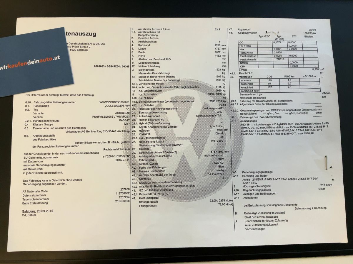 Volkswagen Passat d'occasion