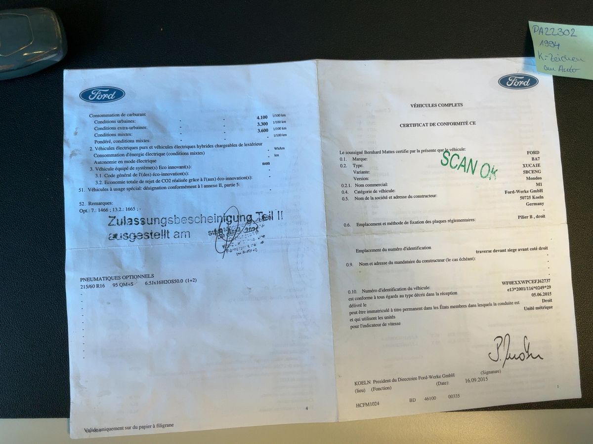 Ford Mondeo d'occasion