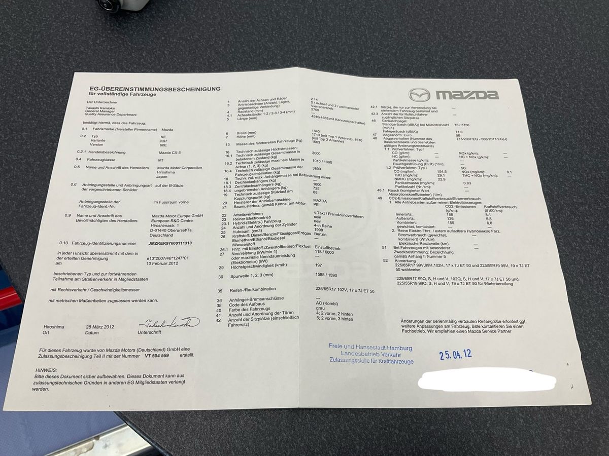 Mazda CX-5 d'occasion