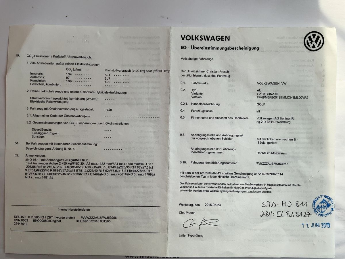 Volkswagen Golf d'occasion