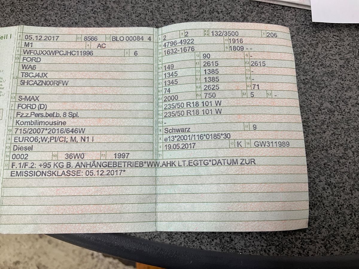 Ford S-Max d'occasion