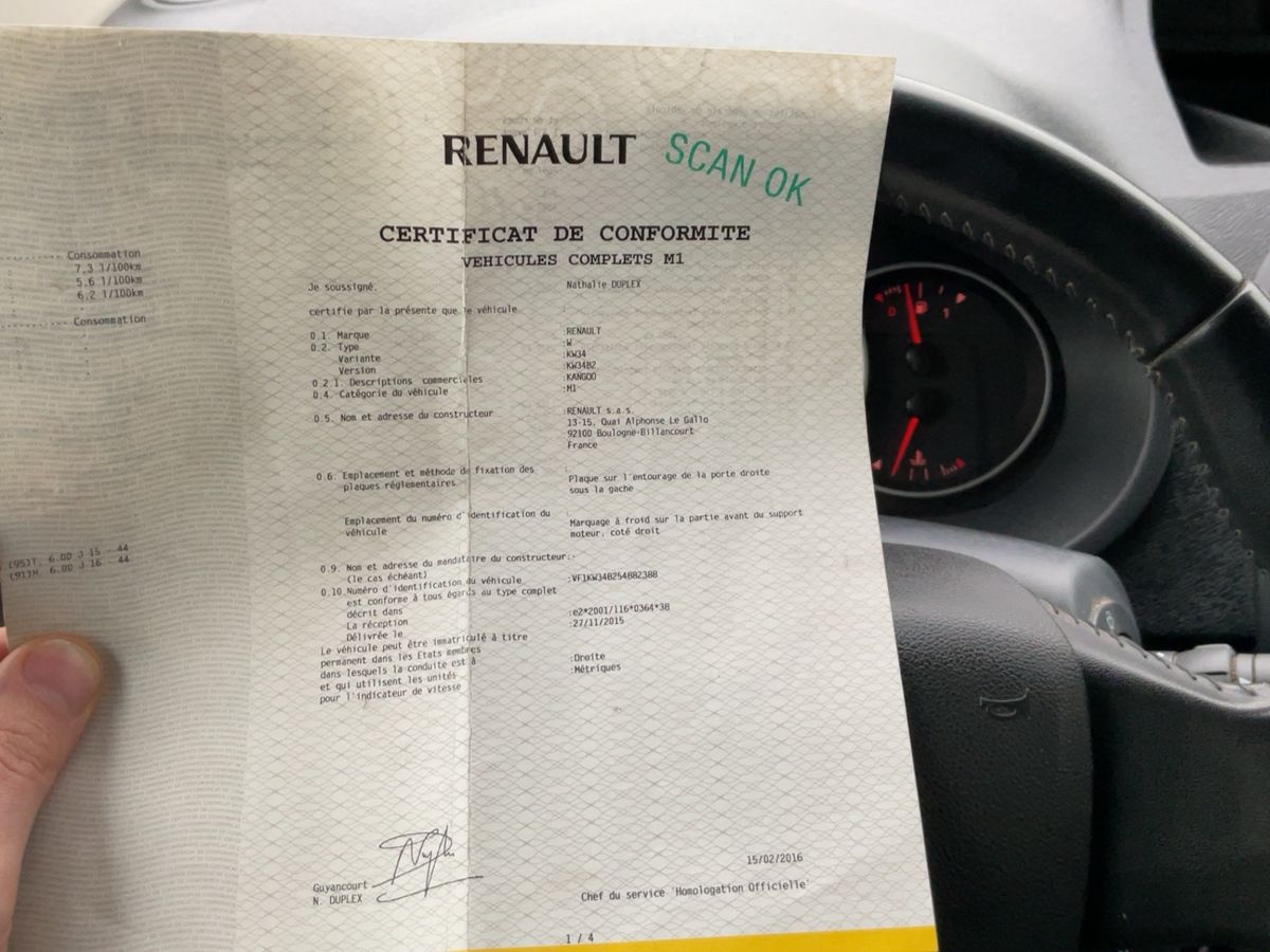 Renault Kangoo d'occasion