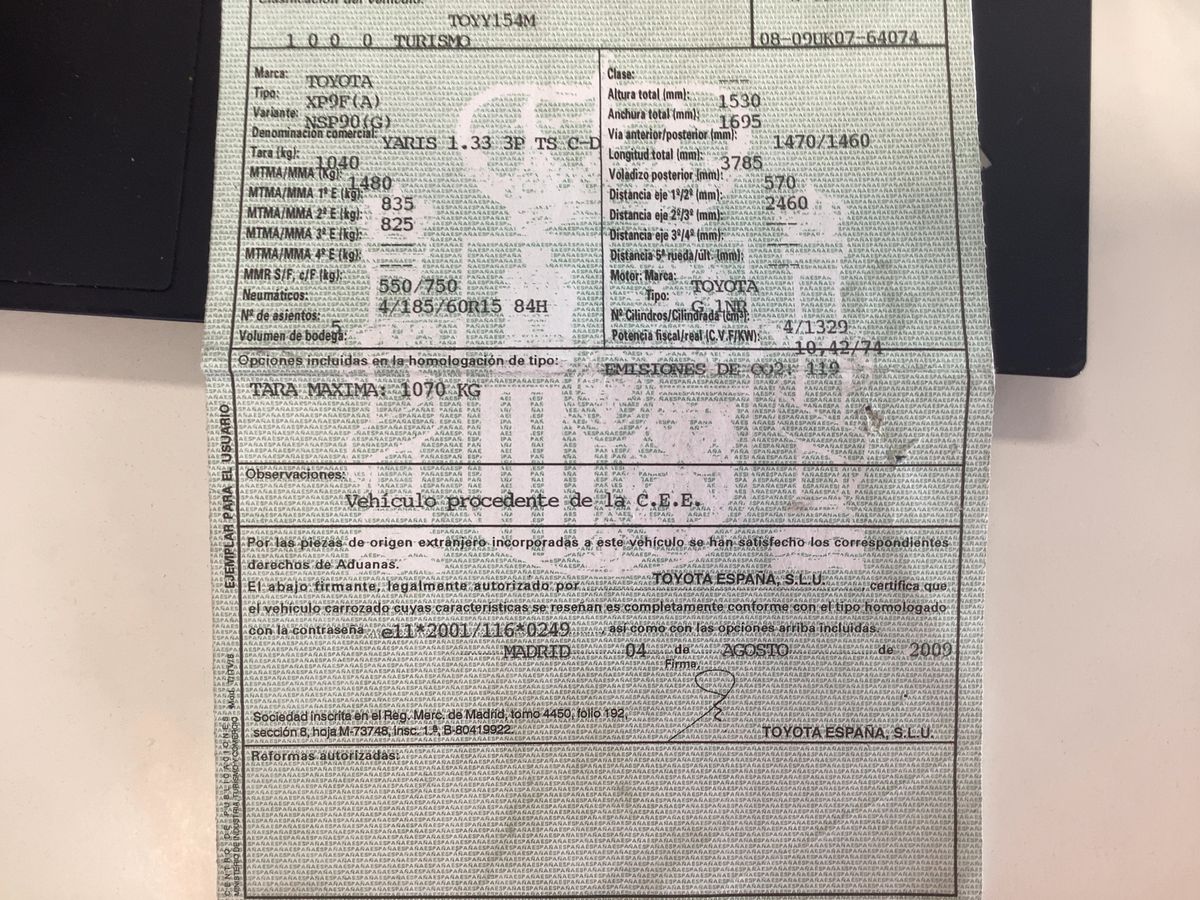 Toyota Yaris d'occasion