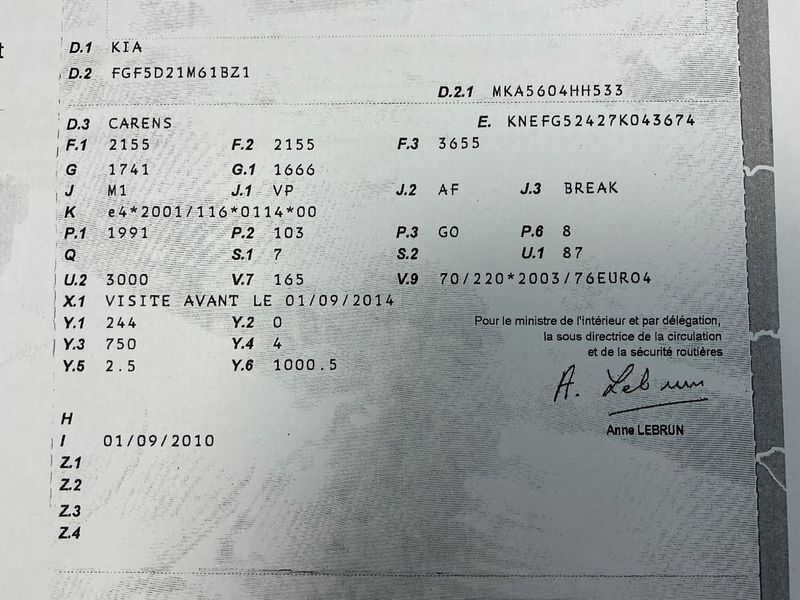 Kia Carens 2.0 CRDi Active — zdjęcie 5