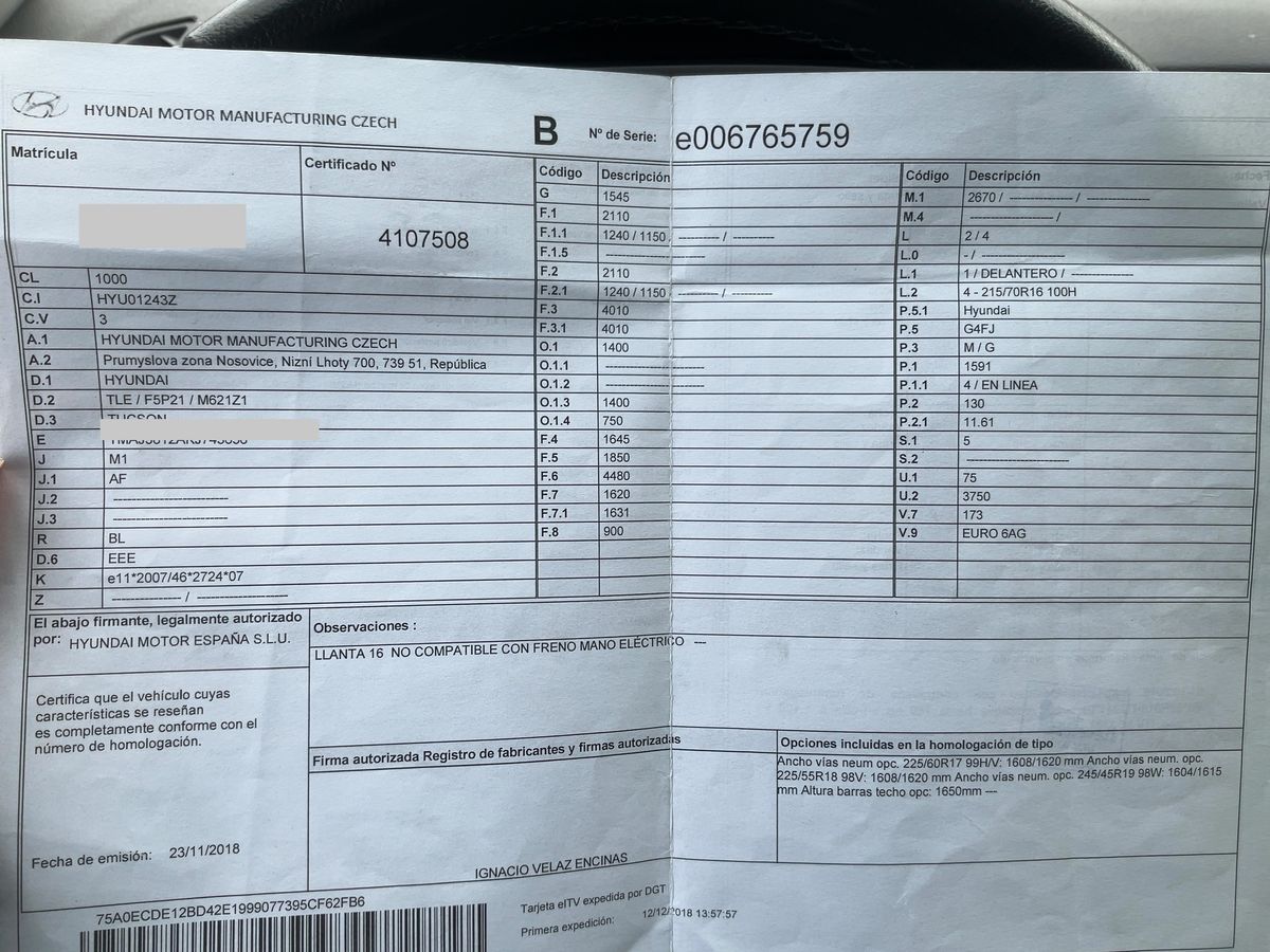 Hyundai Tucson d'occasion