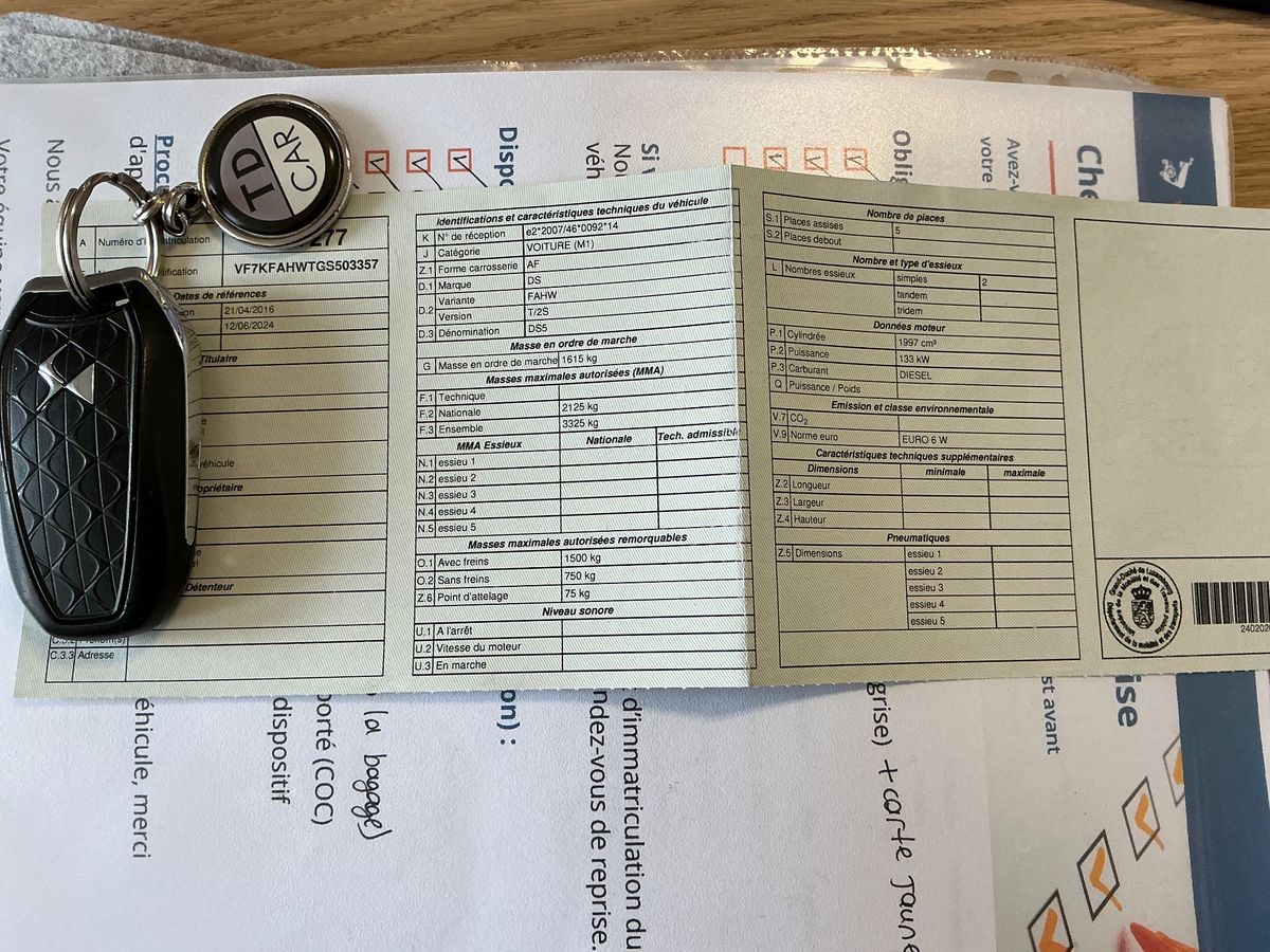 DS Automobiles d'occasion