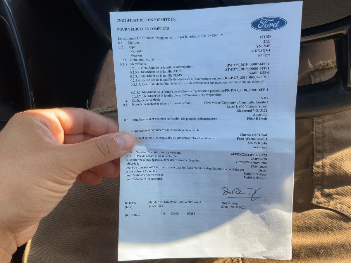 Ford Ranger d'occasion