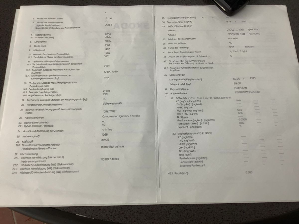 Skoda Superb d'occasion