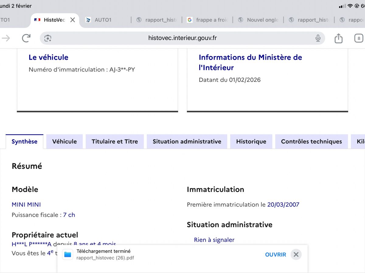 MINI Cooper d'occasion