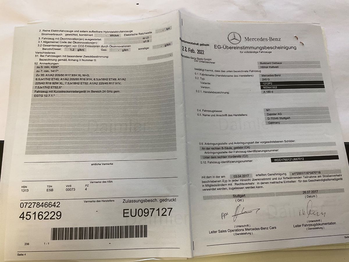 Mercedes-Benz A-Klasse d'occasion