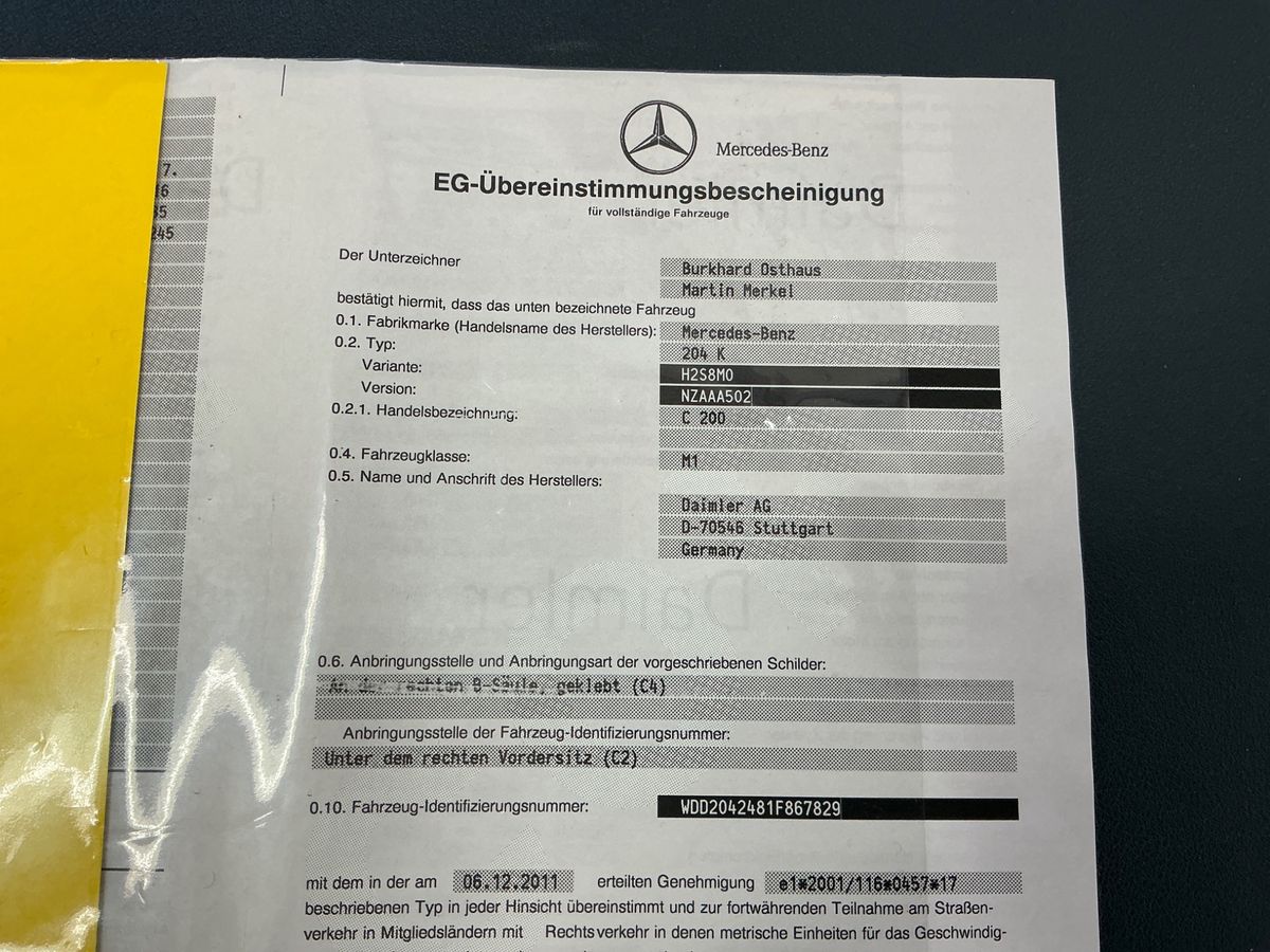 Mercedes-Benz C-Klasse d'occasion