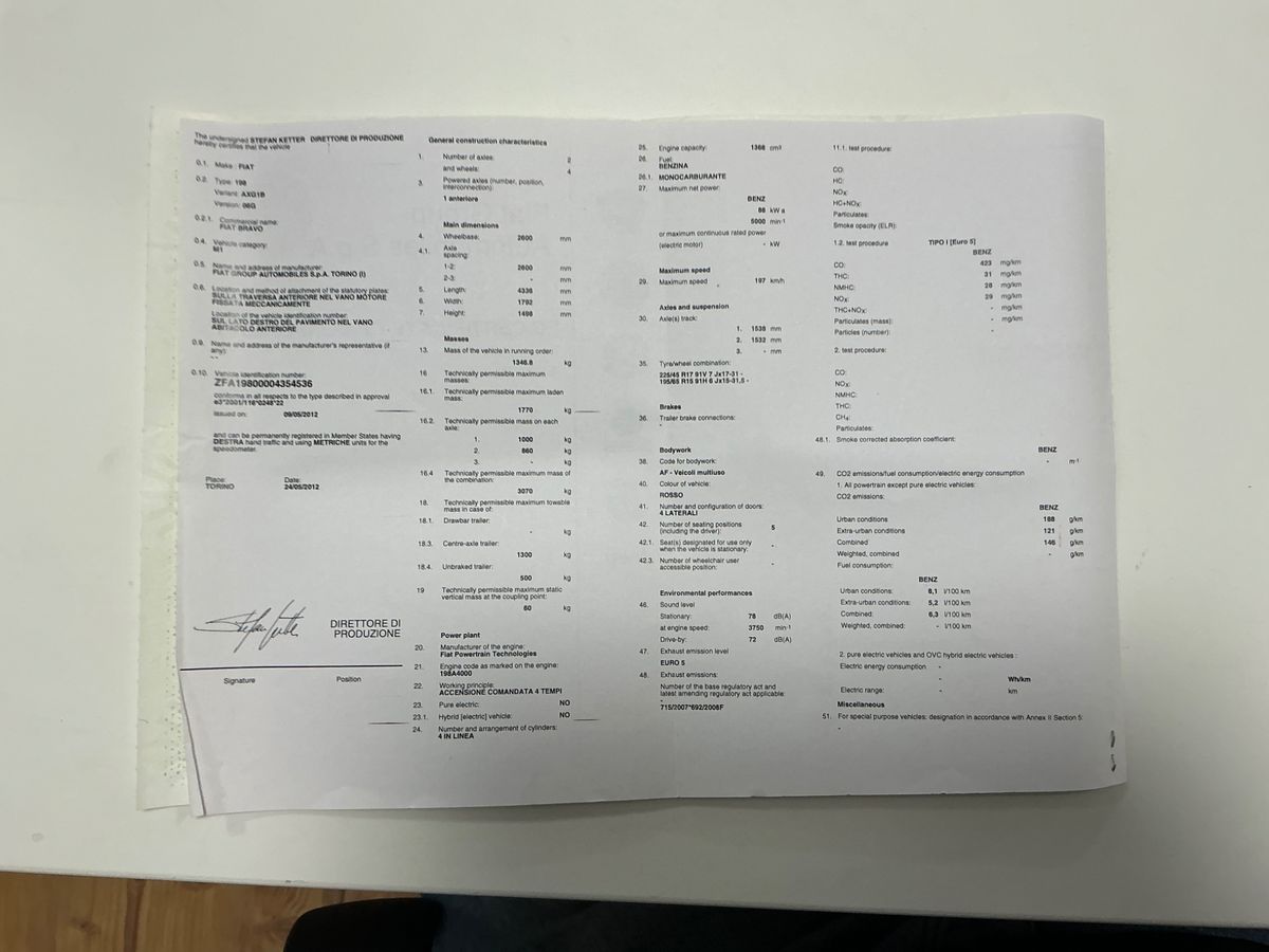 Fiat Bravo d'occasion