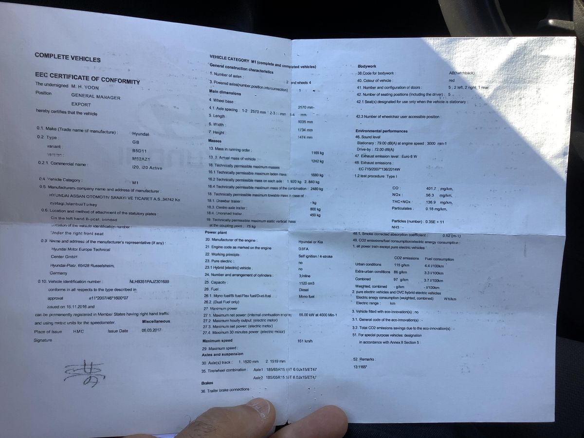 Hyundai i20 d'occasion