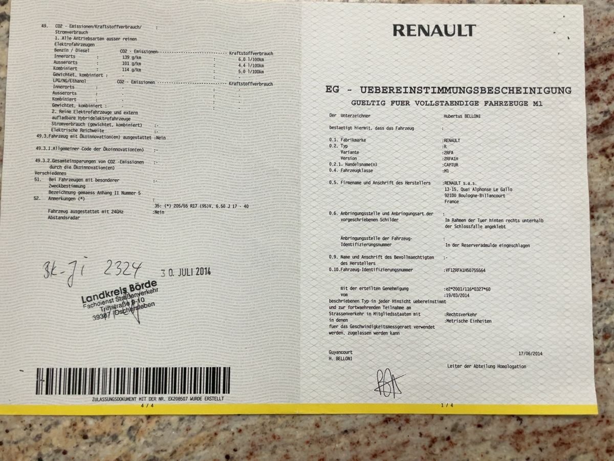 Renault Captur d'occasion