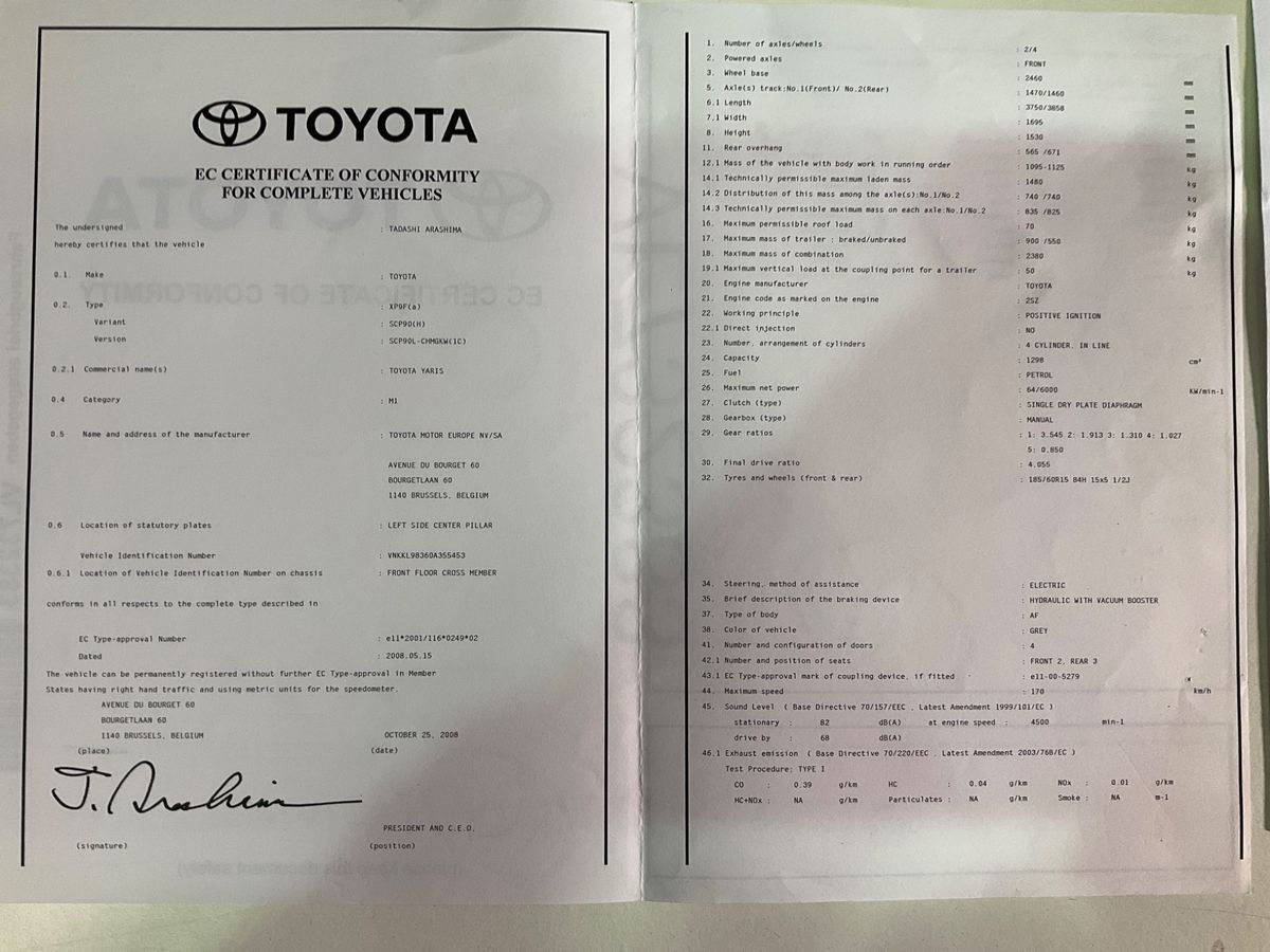 Toyota Yaris 1.3 VVT-i Sol