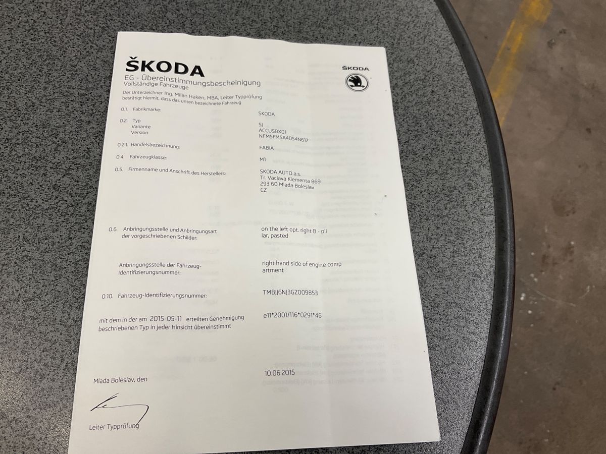 Skoda Fabia d'occasion