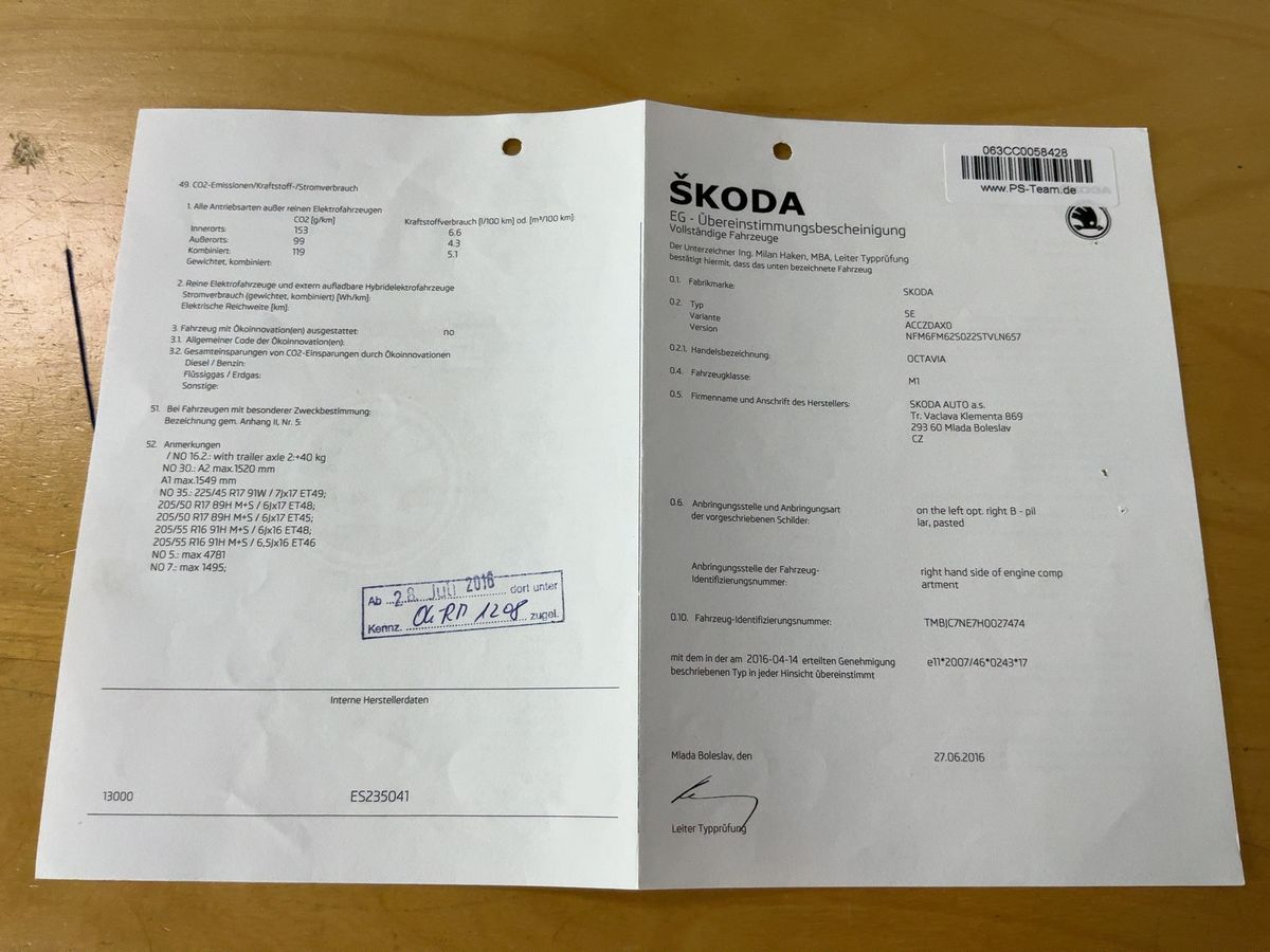 Skoda Octavia d'occasion