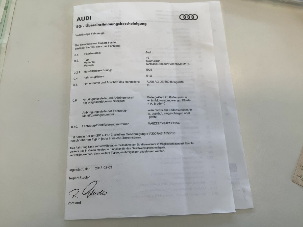 Audi SQ5 d'occasion